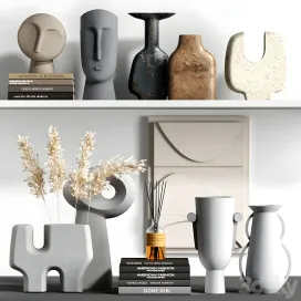 Decorative with panels vases other decor